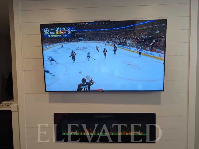 Flush & Frame TV Installs by Elevated Entertainment